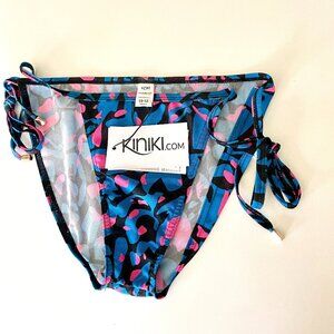 NWT Kiniki Tan Through Side Tie Bikini Bottom Size Size 6-8
